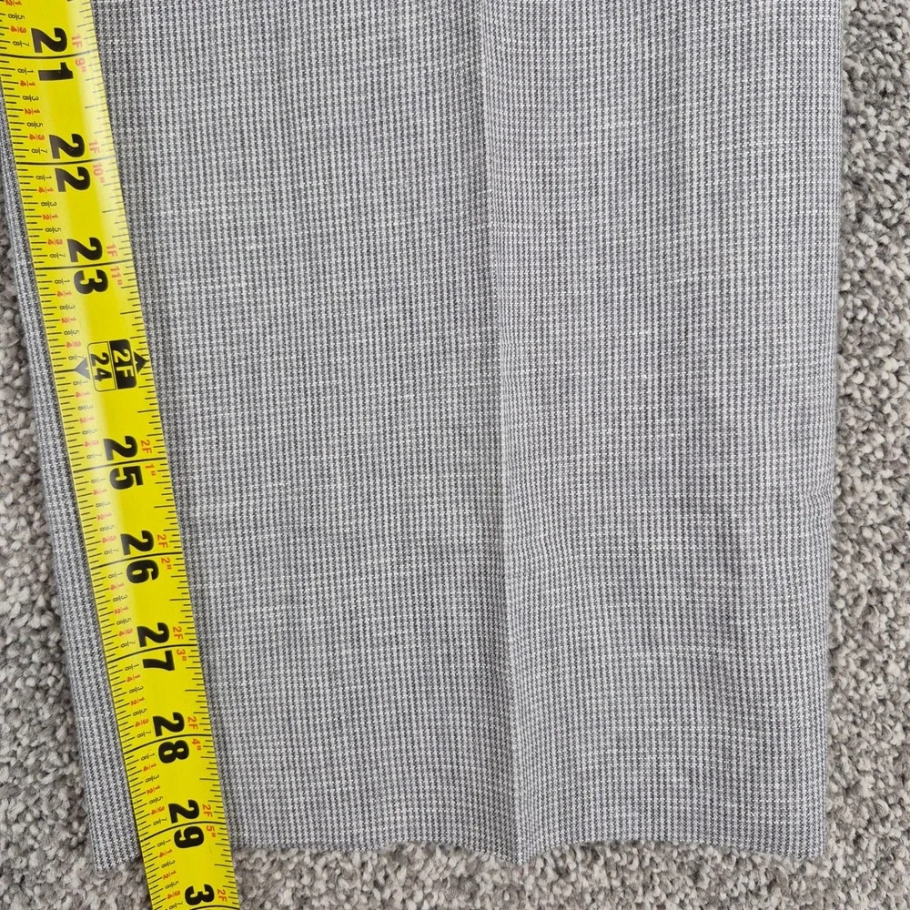 NWT Banana Republic Dress Pants Mens 34x30 Gray Linen Cotton Blend Slim Fit